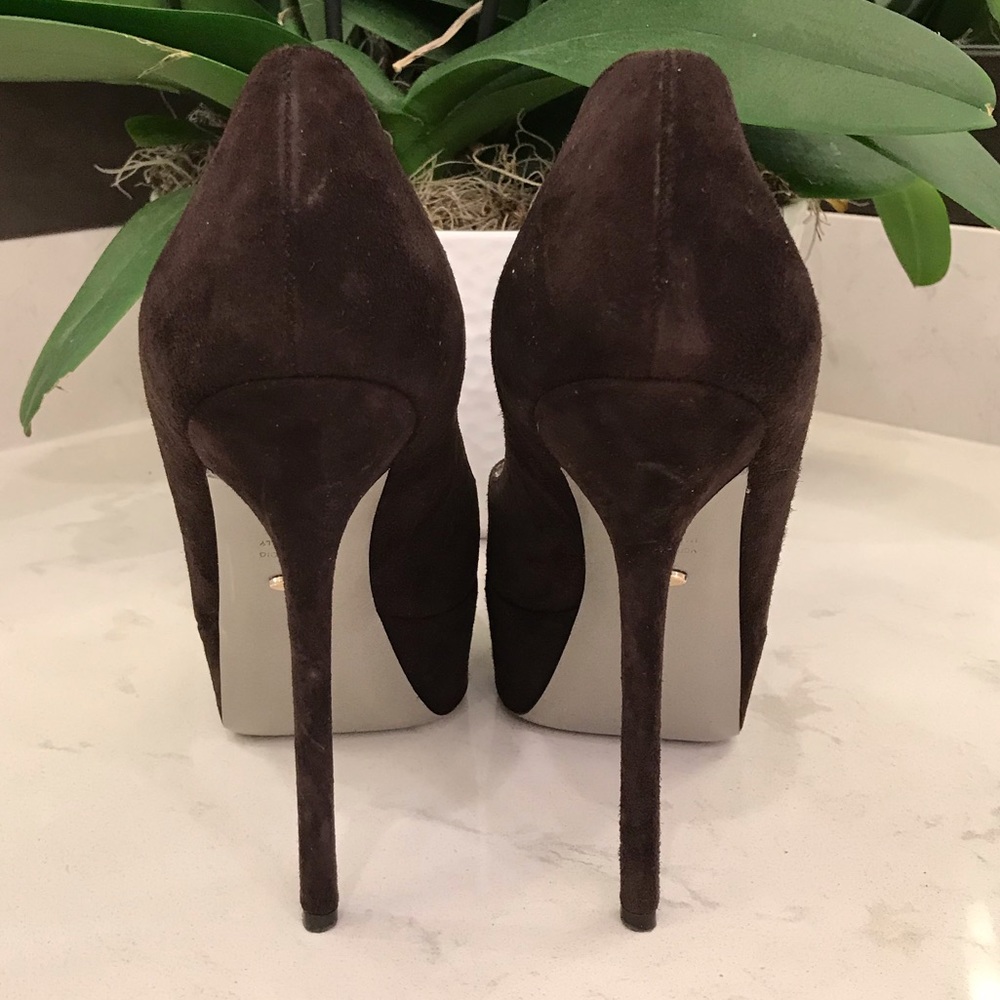SERGIO ROSSI PERP TOE PUMP - Picture 3 of 7